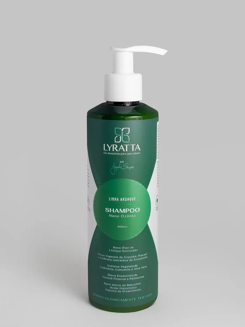 Shampoo Nano Ozônio 300ml - Linha Aruaque